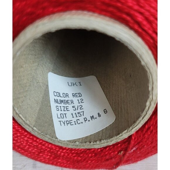 Vintage UKI Spool Cone Sewing Thread Heavy Cord - Picture 2 of 5